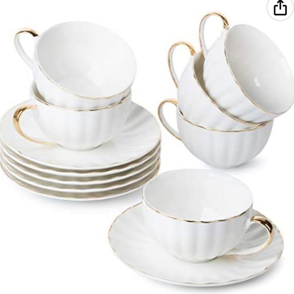 BTaT Floral Tea Cups